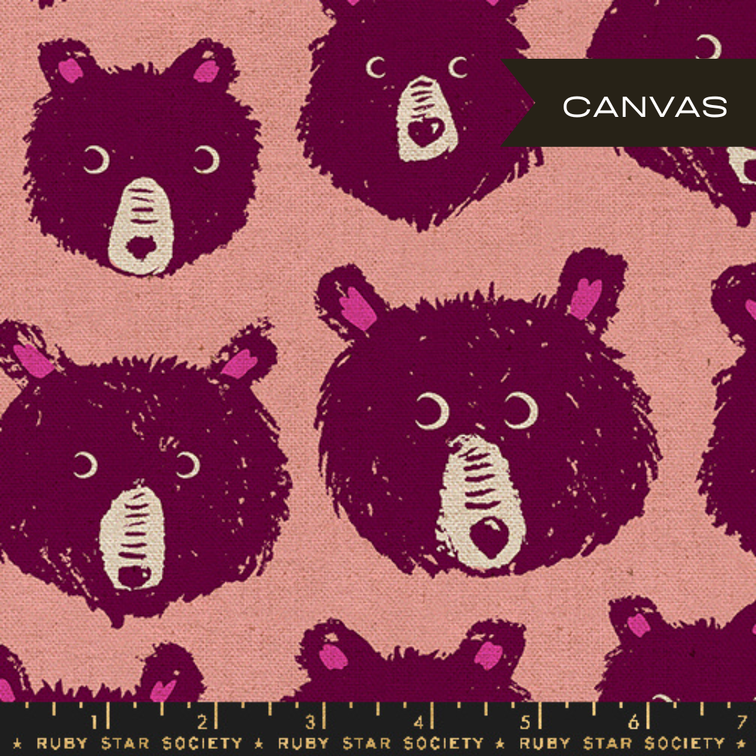 TEDDY AND THE BEARS CANVAS|| Peach Fizz