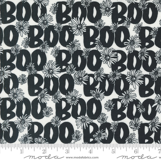 Noir || Boo Ghost || Cotton Quilting Fabric
