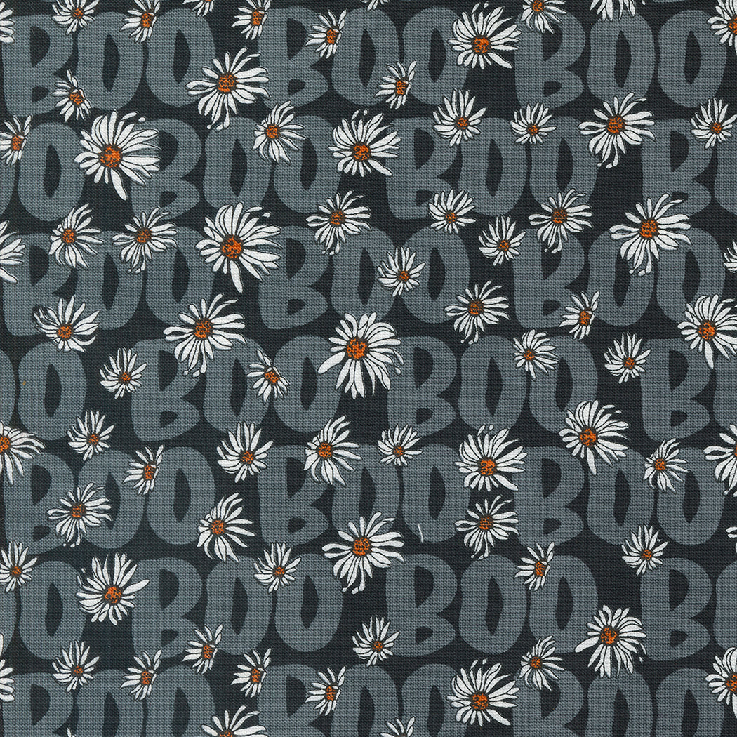 Noir || Boo Midnight || Cotton Quilting Fabric || Half Yard Default Title