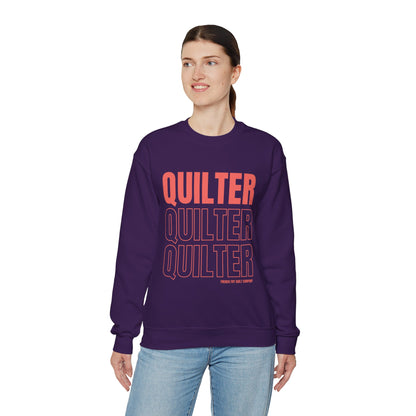 "Quilter" Unisex Heavy Blend™ Crewneck Sweatshirt