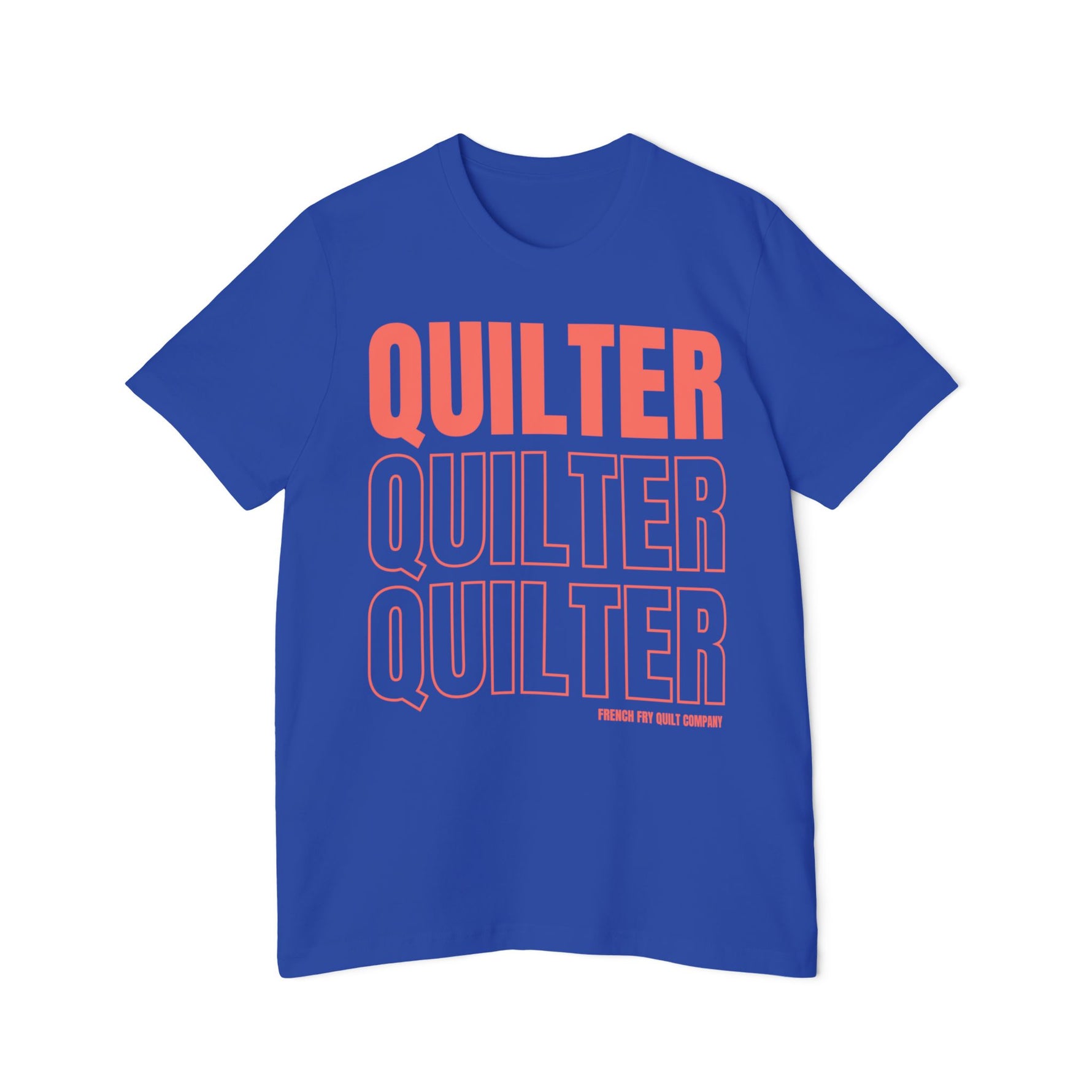 Quilter T-Shirt True Royal