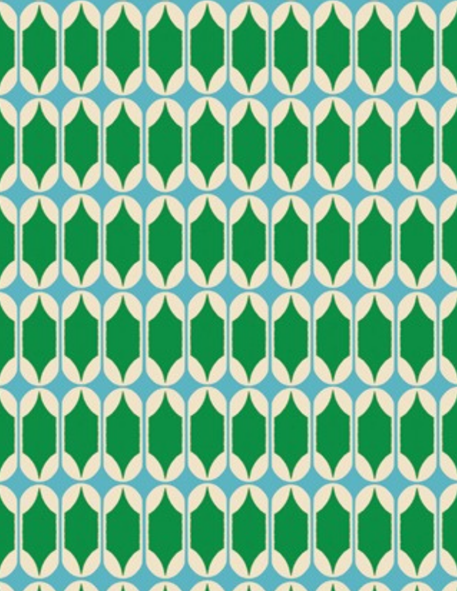 PREORDER TRINKETRY || Matchbook Deep Verdant || Cotton Quilting Fabric