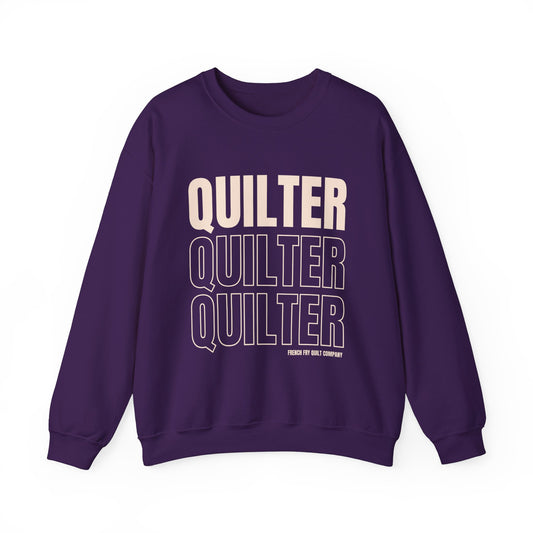 "Quilter" Light Unisex Heavy Blend™ Crewneck Sweatshirt
