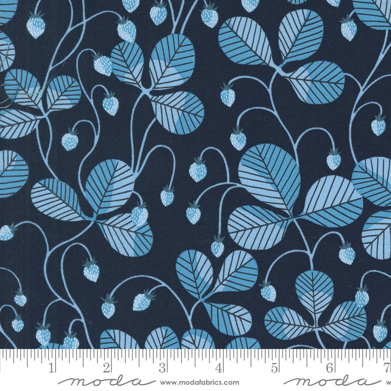 Love Letter || Strawberries Peacoat || Cotton Quilting Fabric