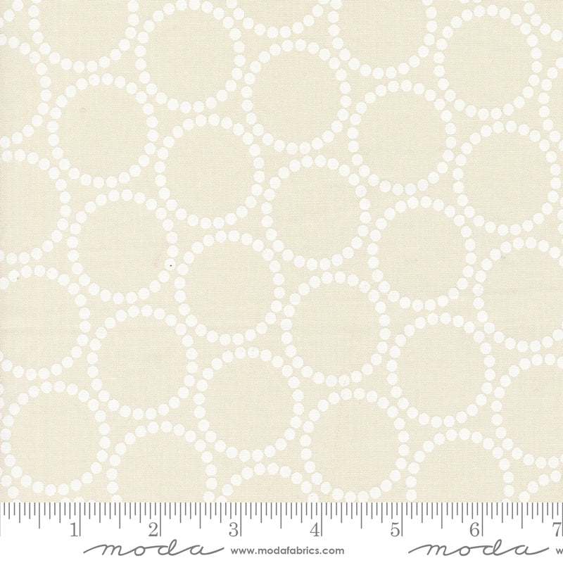 Love Letter || Bracelets Eggshell White || Cotton Quilting Fabric