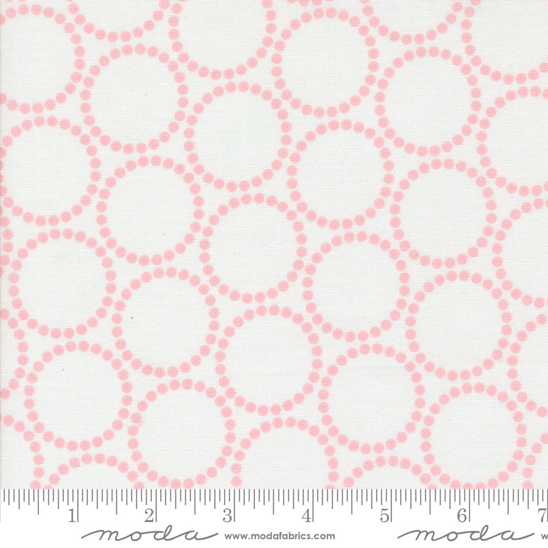 Tiny Christmas || Pearl Bracelet Snow Cotton Candy || Cotton Quilting Fabric