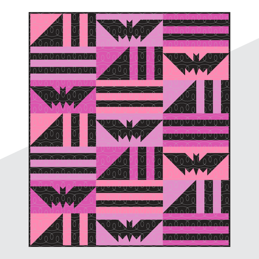 Batty Bats Quilt Pattern KIT