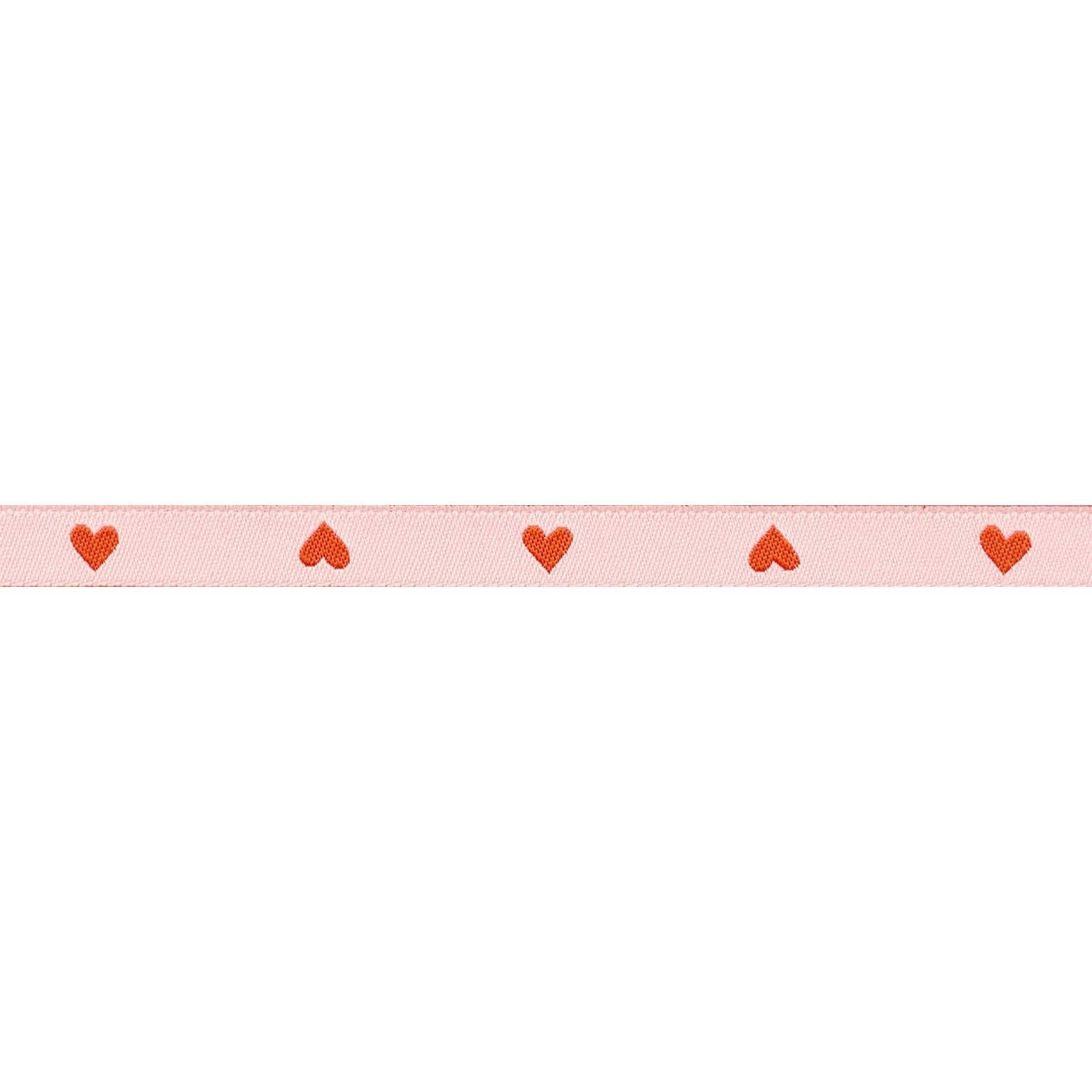 Hearts and Sparks - Hearts in Red - 3/8" width - by Melody Miller - BTY