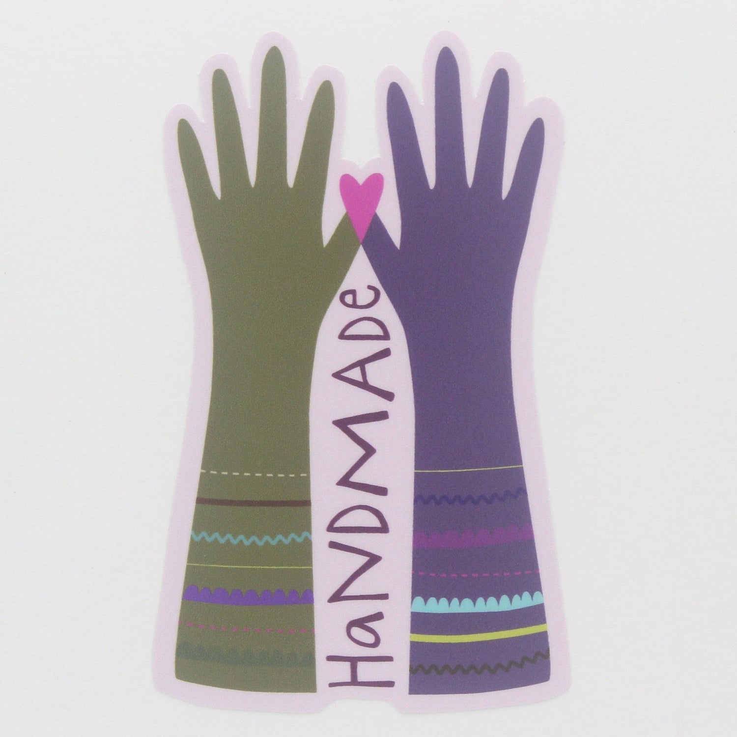 Handmade Hands Sticker | Fish Museum