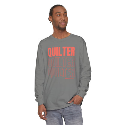Quilter Long Sleeve T-Shirt