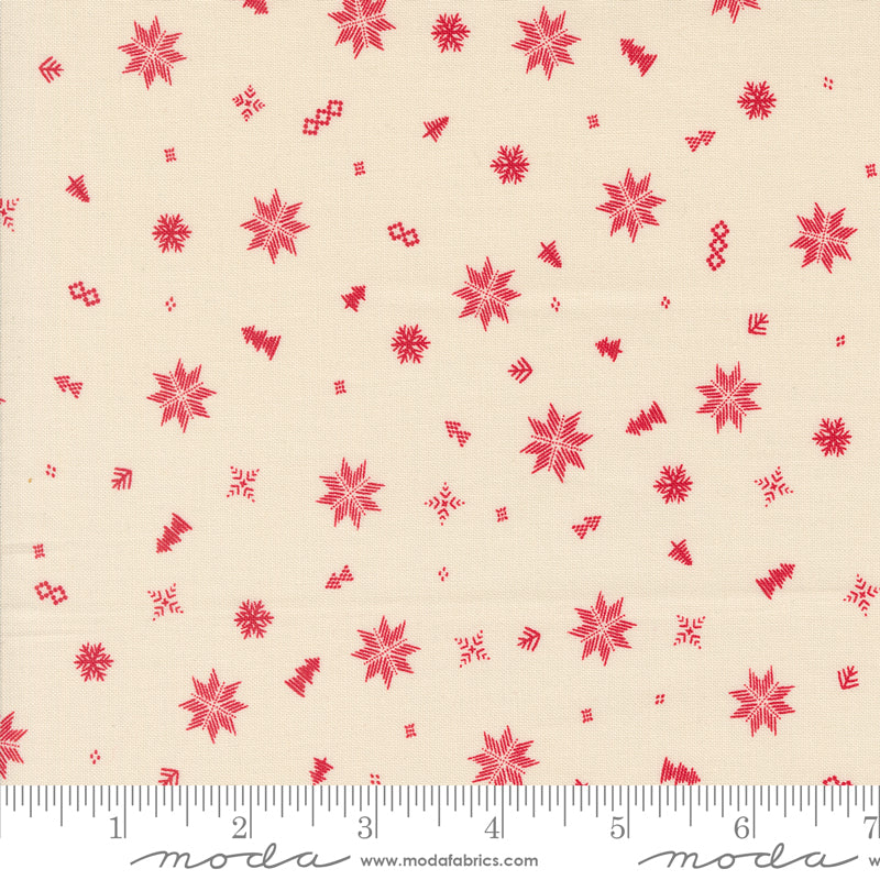 Clearance! Cozy Wonderland || Knit Natural || Cotton Quilting Fabric BTY