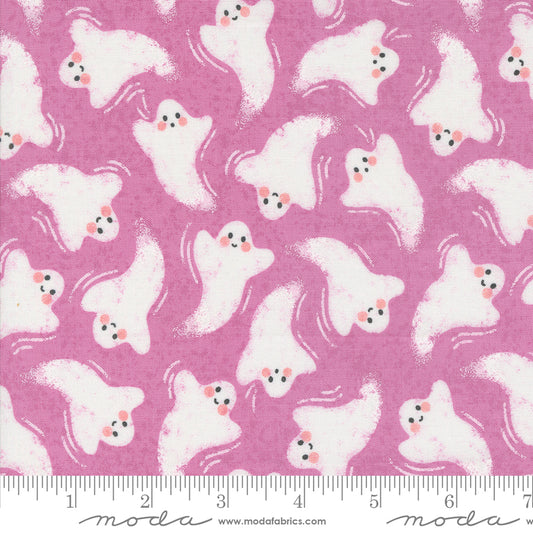 Hey Boo || Purple Haze Friendly Ghost || Cotton Quilting Fabric