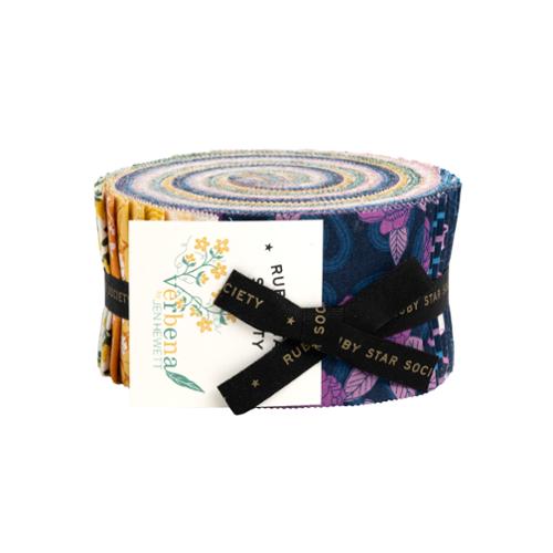 VERBENA || 42 pc Jelly Roll || Cotton Quilting Fabric