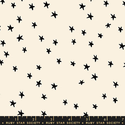 PREORDER || 108" Starry Natural || Cotton Quilting Fabric || Half Yard