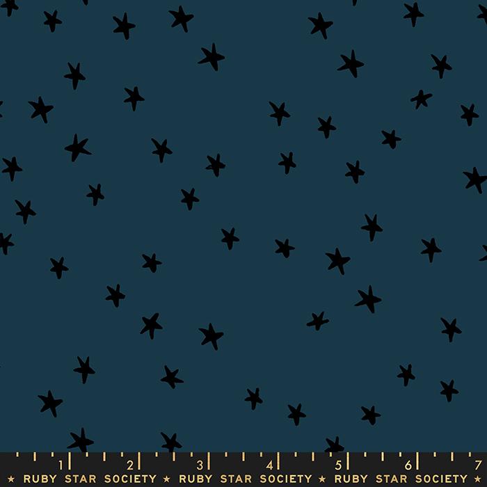 STARRY || Smoke || Cotton Quilting Fabric