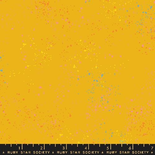 PREORDER Speckled '24 || Goldenrod || Cotton Quilting Fabric