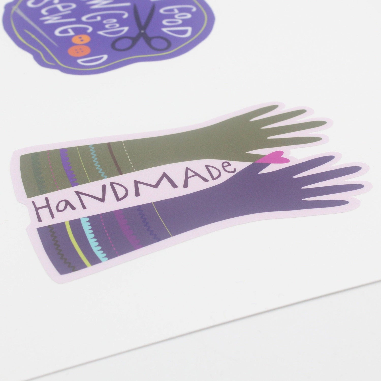 Handmade Hands Sticker | Fish Museum