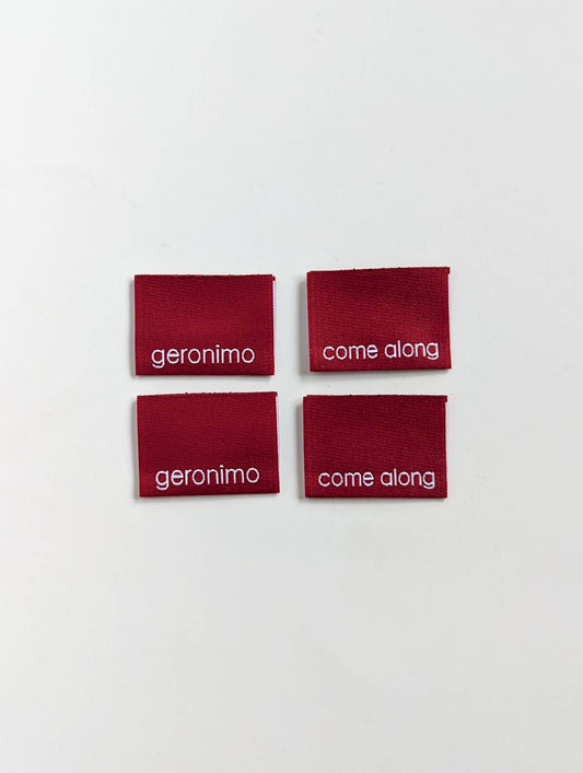Geronimo, Come Along | Woven Luxe Labels