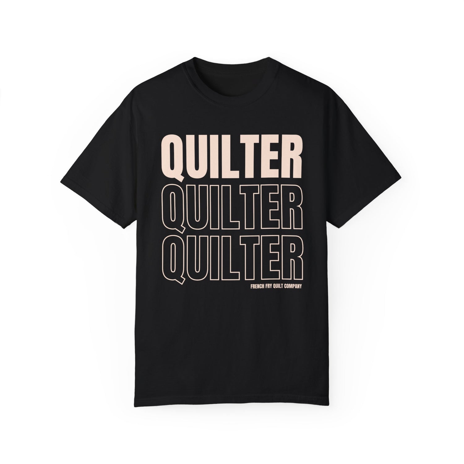 Quilter Light Soft-Washed T-shirt Black