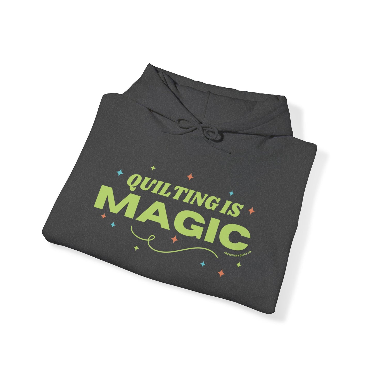 "Quilting Is Magic" Unisex Heavy Blend™ Hooded Sweatshirt