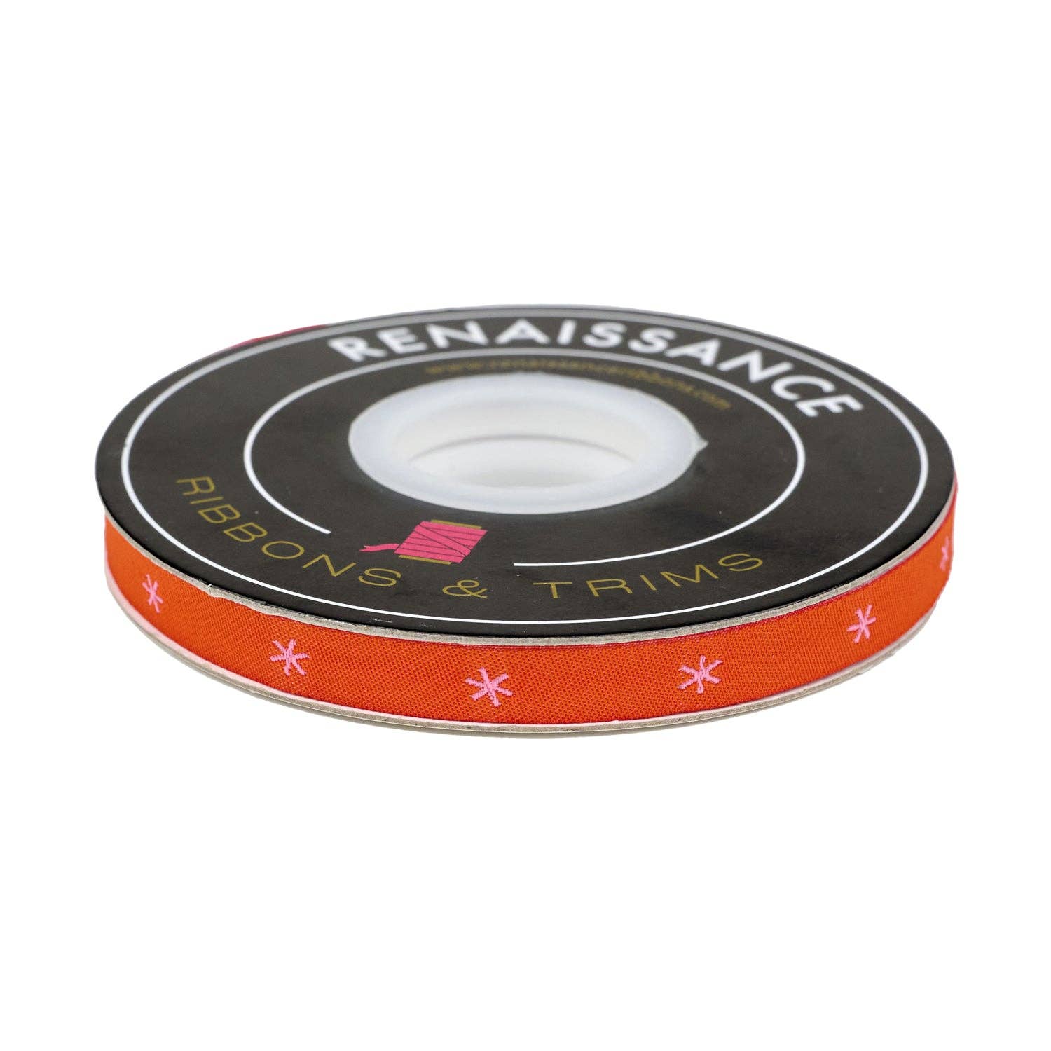 Hearts and Sparks - Spark in Pink 3/8" - by Melody Miller - BTY