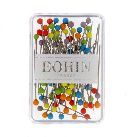 Glass Head Pins 1-3/16in, 80 Pins || Bohin