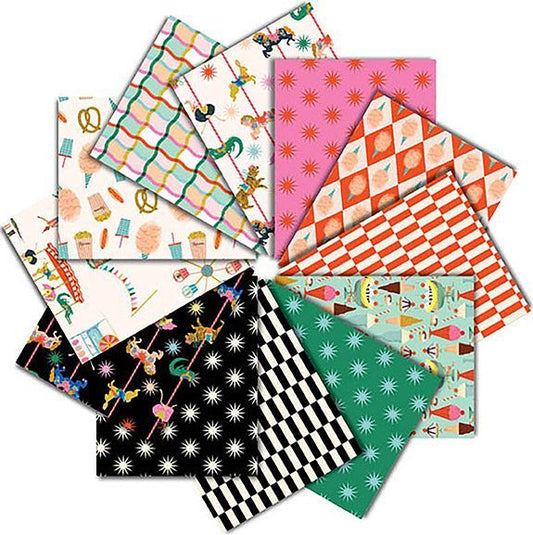 Preorder TICKET TO RIDE || Fat Quarter Bundle || Cotton Quilting Fabric