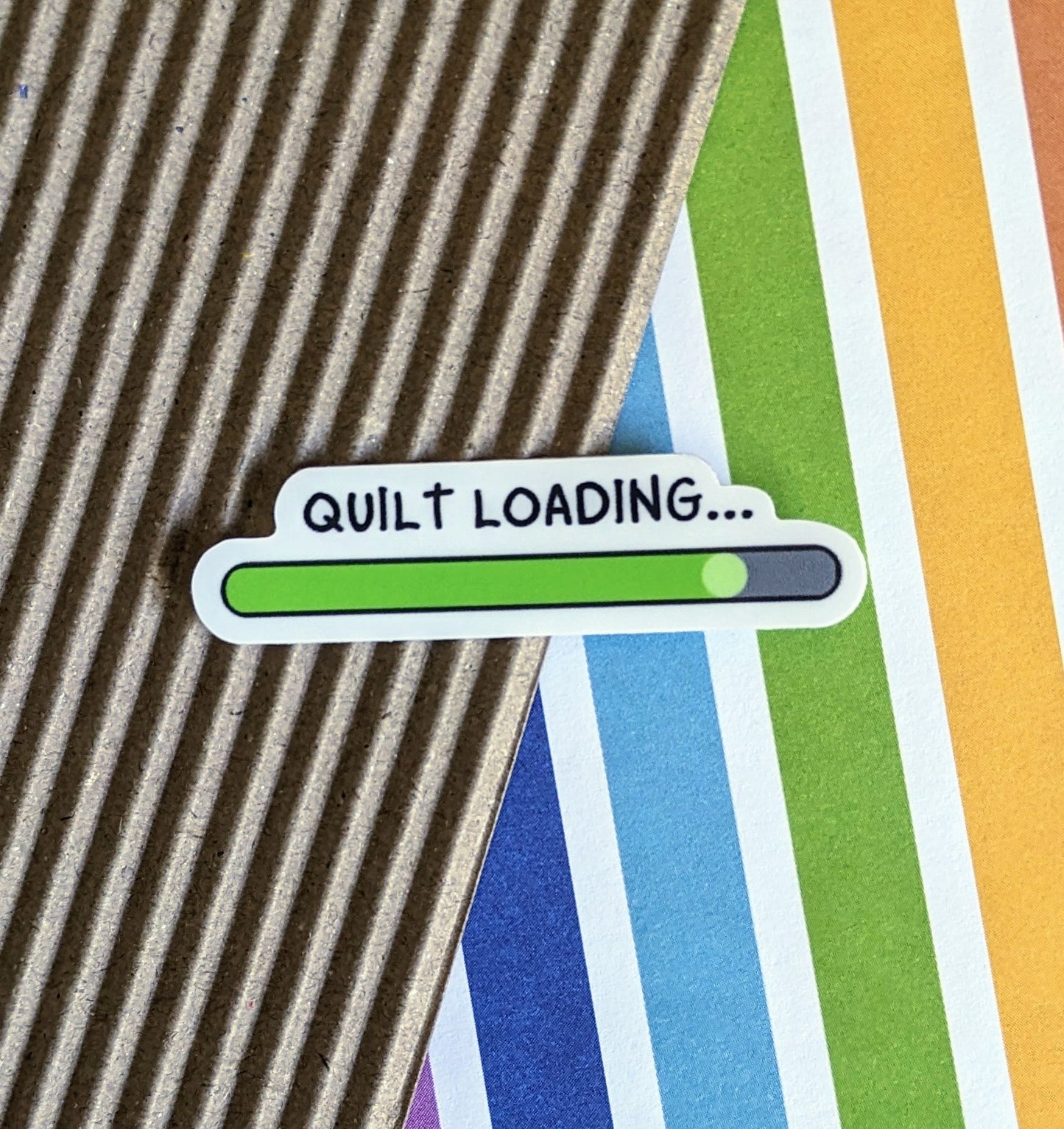 Quilt Loading Sticker