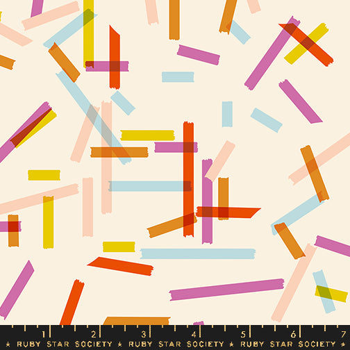 Salutations || Washi Natural || Cotton Quilting Fabric