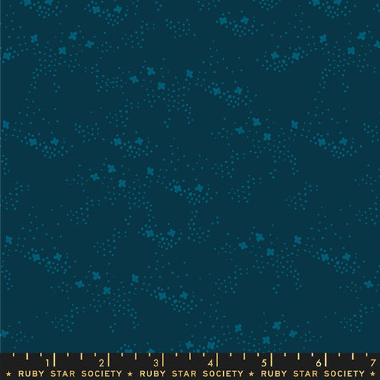 PREORDER DOG PARK || Field Teal Navy || Cotton Quilting Fabric