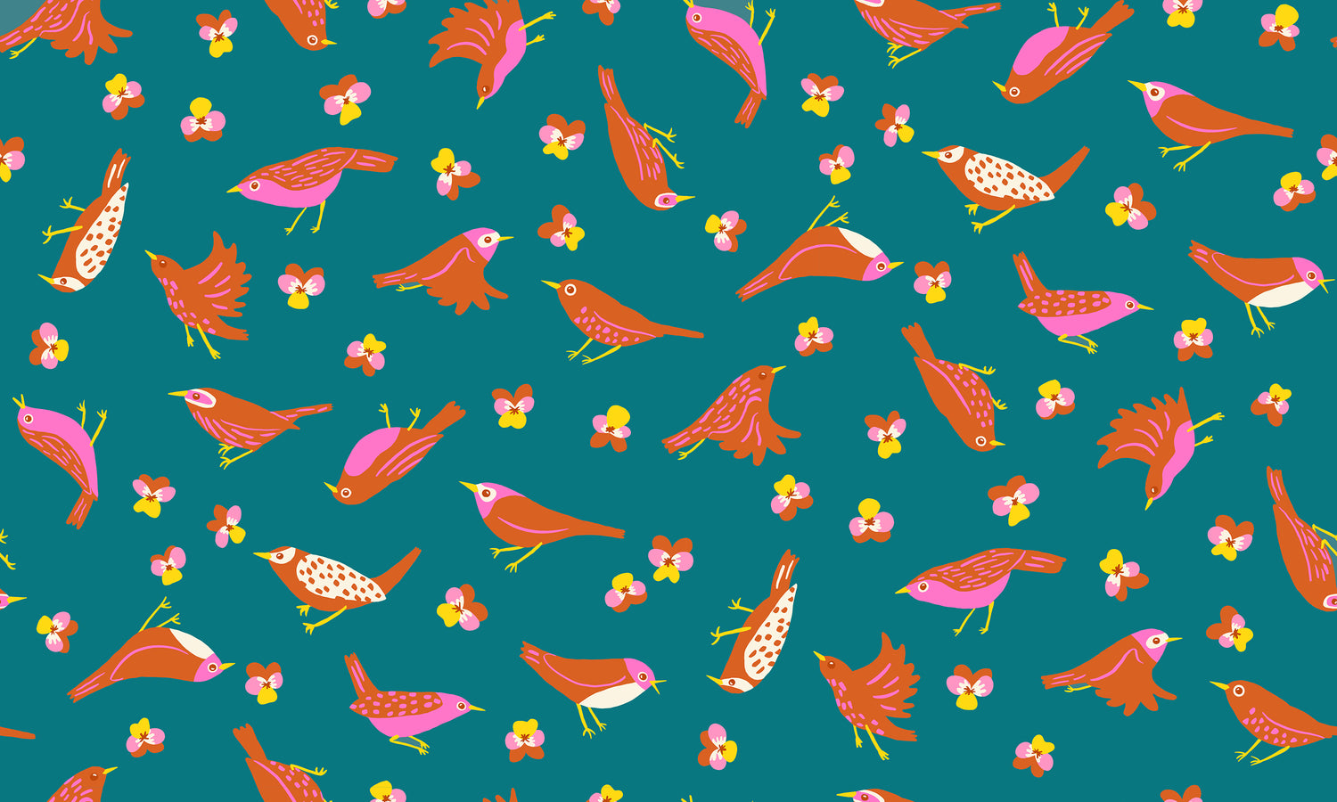 Bird Is the Word || Migration Storytime || Cotton Quilting Fabric