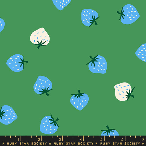 NOV PREORDER Strawberry || Strawberry Toss Broccolini || Cotton Quilting Fabric
