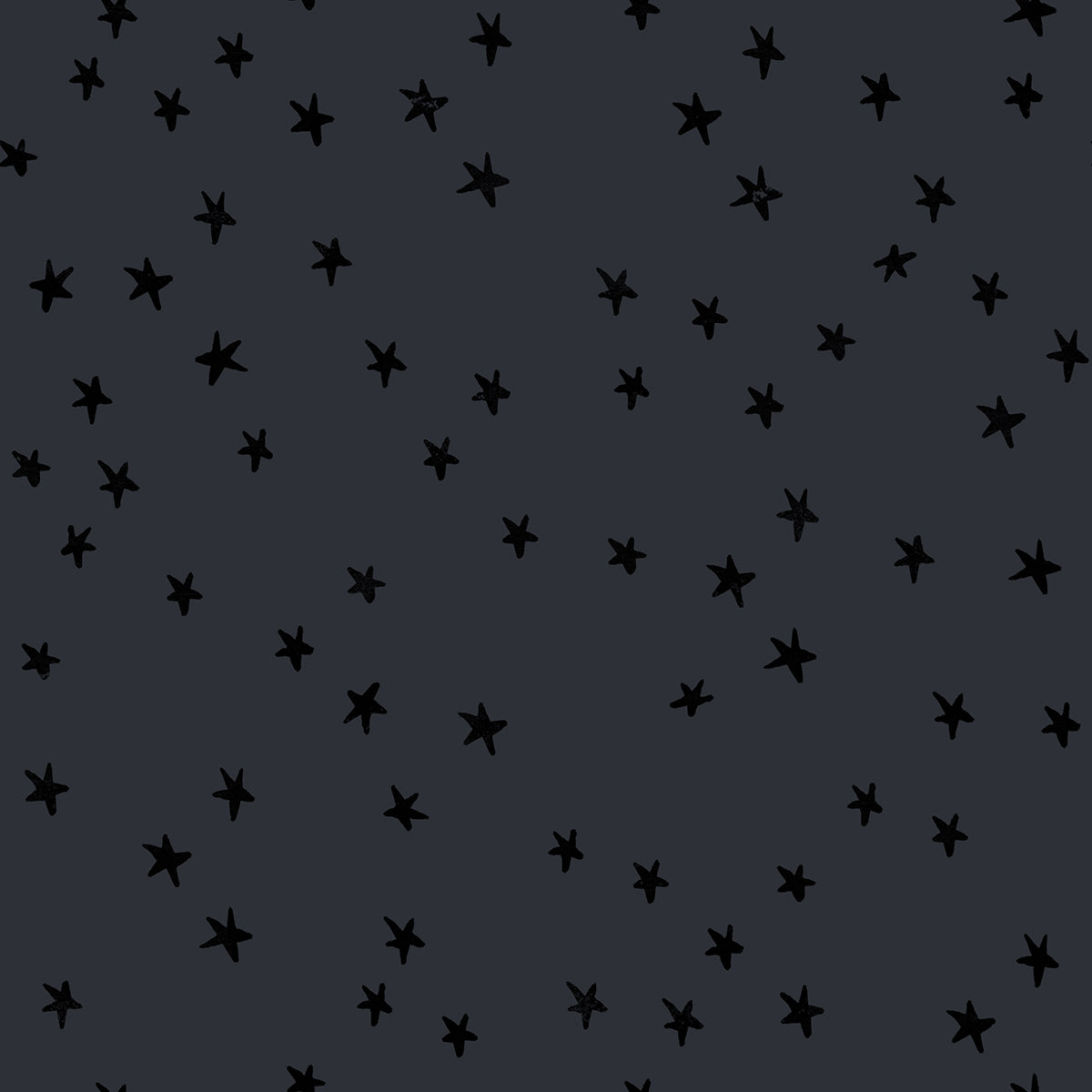 STARRY ’25 || Charcoal || Cotton Quilting Fabric