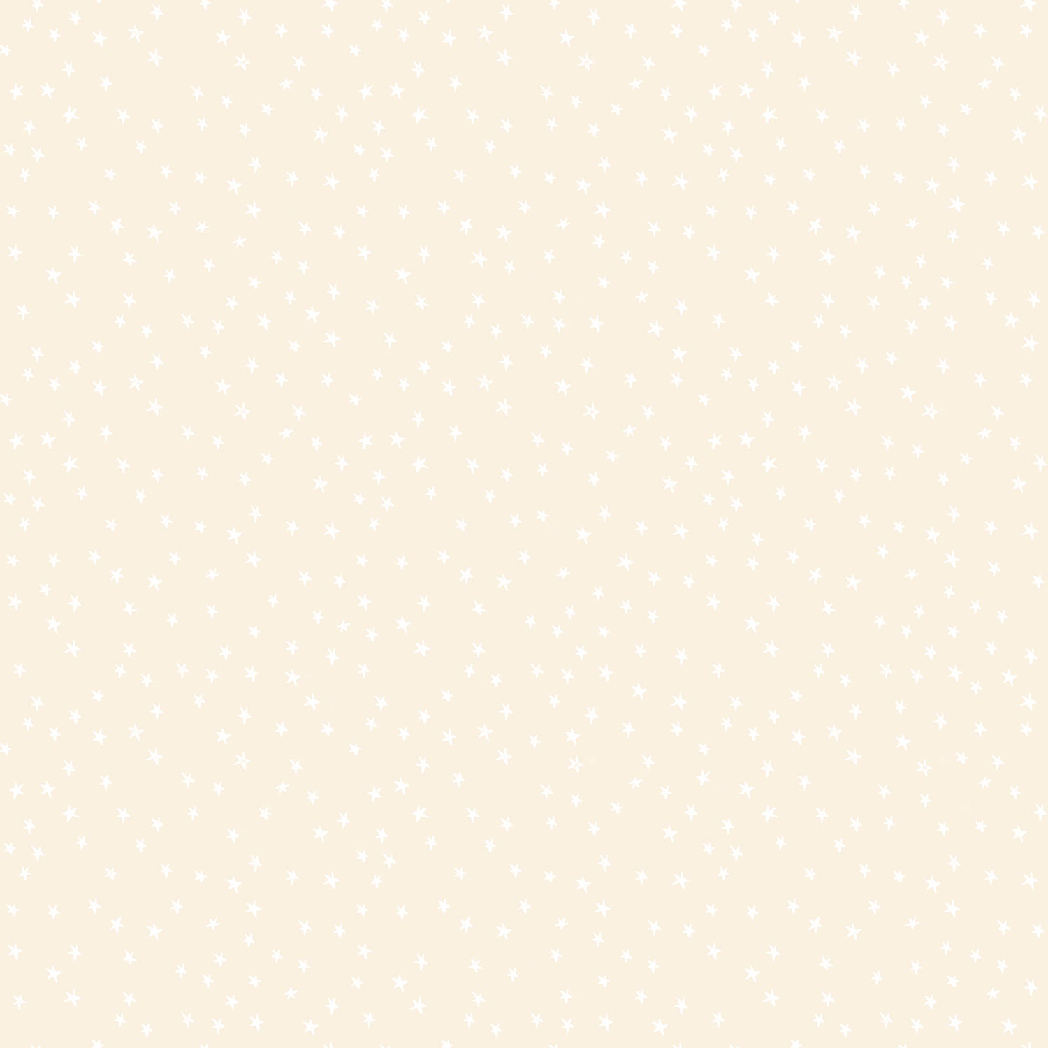 STARRY ’25 || 40 pc White on Natural Charm Pack || Cotton Quilting Fabric