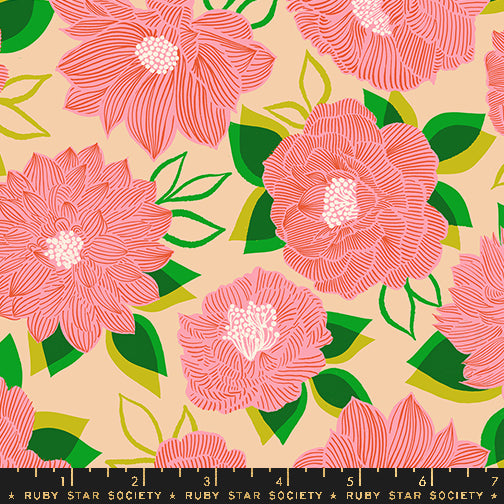 PREORDER Favorite Flowers || Blooming Sorbet || Cotton Quilting Fabric
