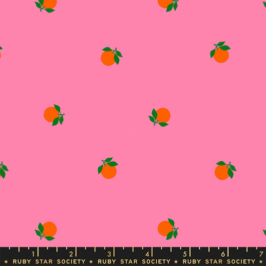 Rise and Shine || Tangerines June || Cotton Quilting Fabric