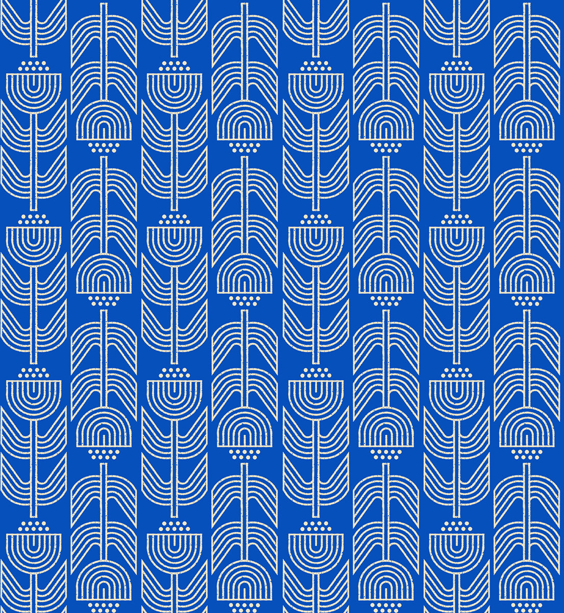 Woodland Park || Ironworks Blue Ribbon || Cotton Quilting Fabric