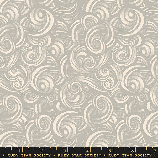 PREORDER FIRE GLOW || Smoke Oyster || Cotton Quilting Fabric