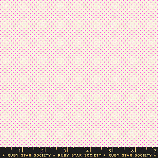 PREORDER MYSTIC FABLE || Mini Dot Neon Pink RS4102 31 || Cotton Quilting Fabric