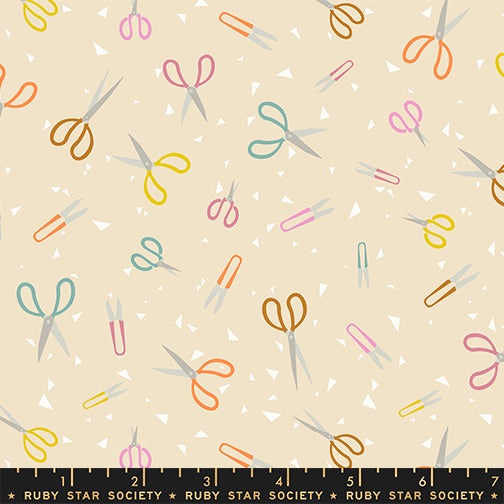 PREORDER Paper Cuts 2 || Snip Snip Parchment || Cotton Quilting Fabric