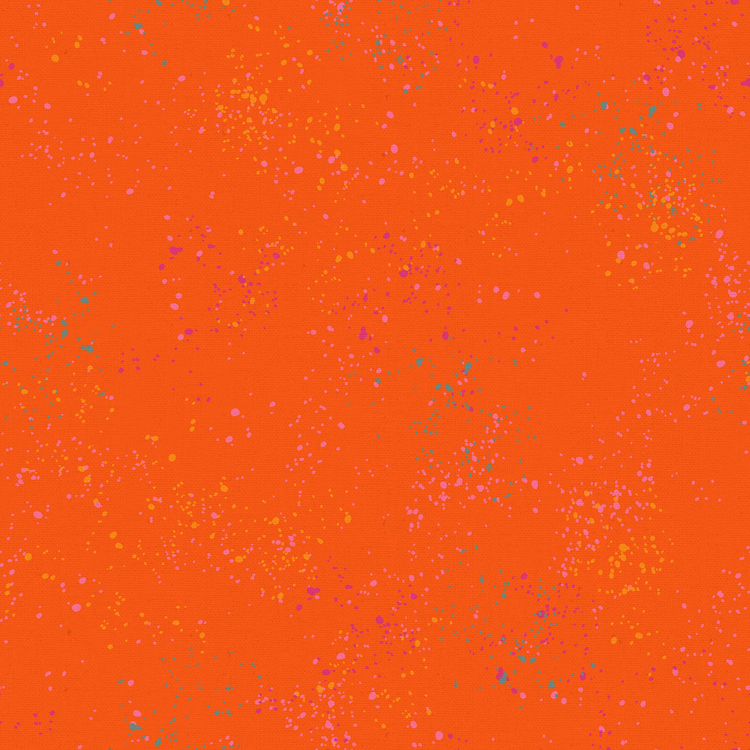 PREORDER Speckled Canvas || Goldfish || Cotton Linen Canvas || Half Yard