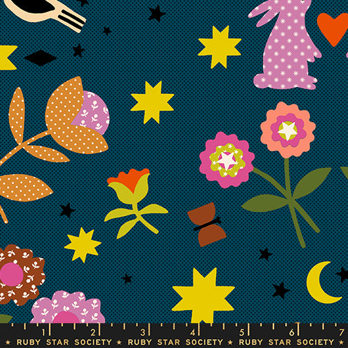 PREORDER MYSTIC FABLE || Mystic Fable Applique Galaxy RS4144 15 || Cotton Quilting Fabric