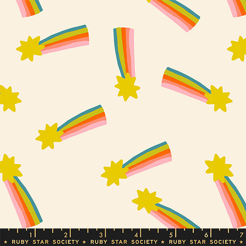 PREORDER MYSTIC FABLE || Shooting Star Natural RS4148 11 || Cotton Quilting Fabric