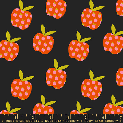 PREORDER MYSTIC FABLE || Big Apple Soft Black RS4149 17 || Cotton Quilting Fabric