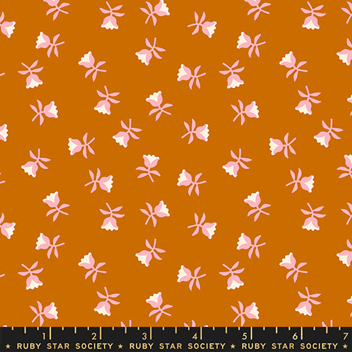 PREORDER MYSTIC FABLE || Sweetflower Cinnamon RS4151 16 || Cotton Quilting Fabric