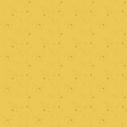 Kitty Litter || Bumblebee || Cotton Quilting Fabric