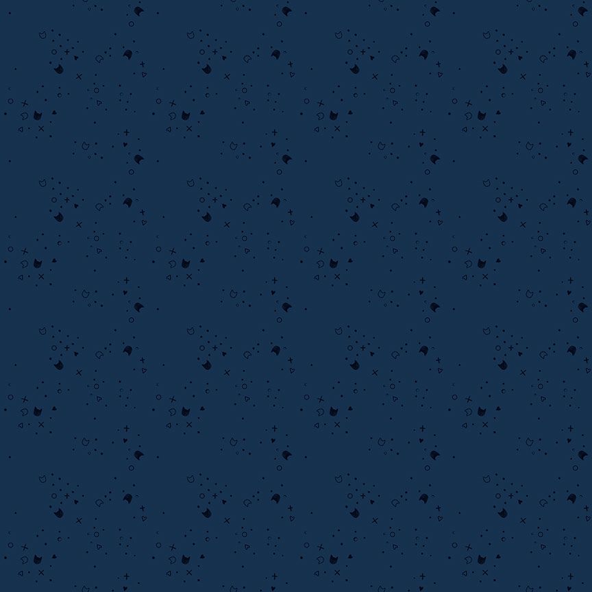 Kitty Litter || Yale || Cotton Quilting Fabric