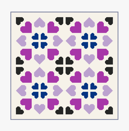 LOVELACE Quilt Pattern KIT (Kingdom Hearts)