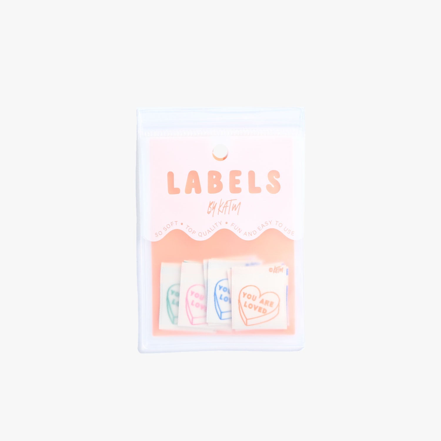 You Are Loved Woven Labels || 6 Pack || Kylie and the Machine