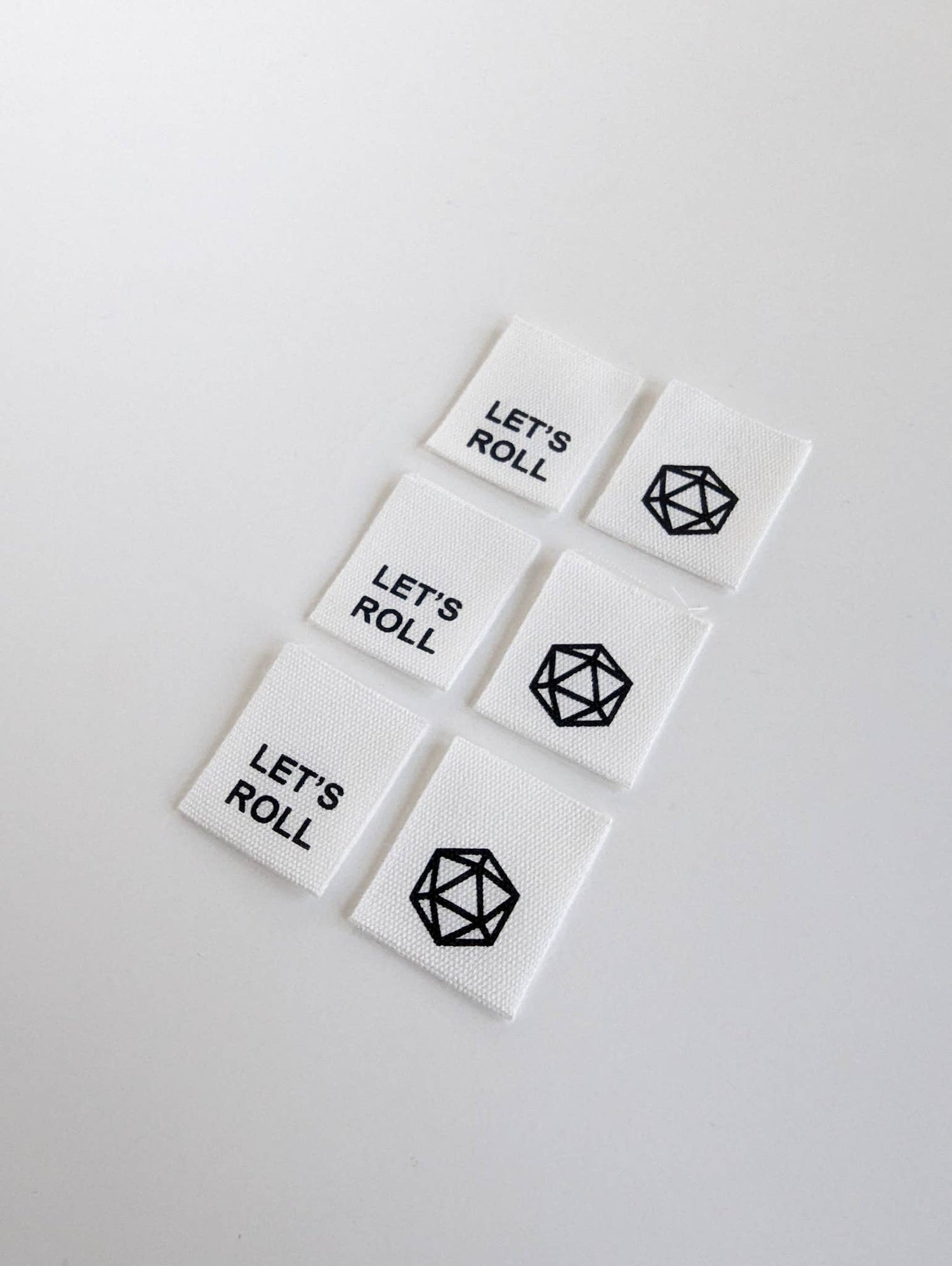 Let's Roll. D20. | Cotton Luxe Labels